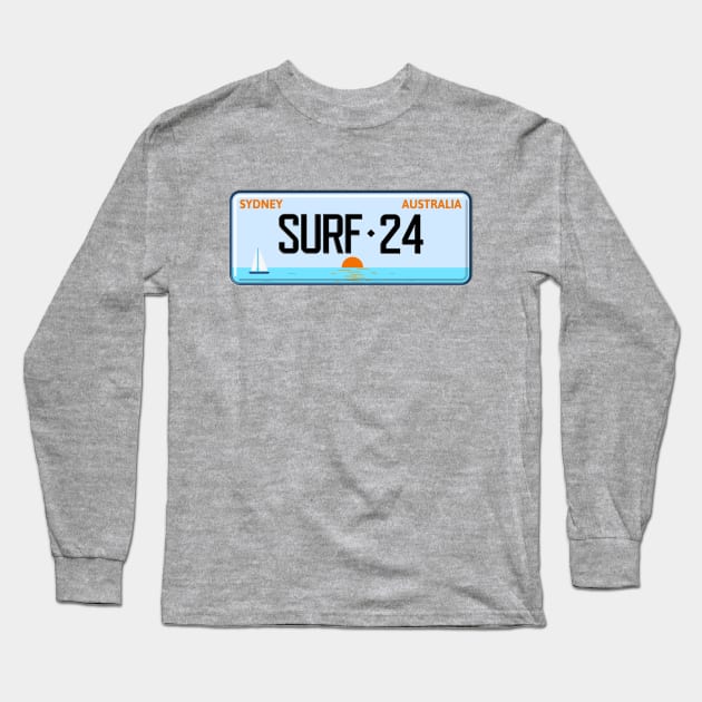 SURF Australia 24 Long Sleeve T-Shirt by CreativePhil